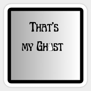 Ghost Sticker